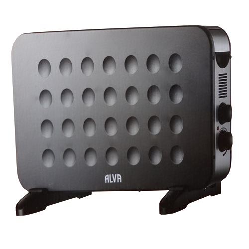 Alva EIH200 Metallic Grey Electric Convection Heater Kloppers