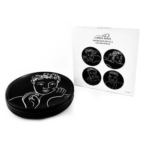 Kitchenware Carrol Boyes Black Plates Carrol Boyes Dinner Plate