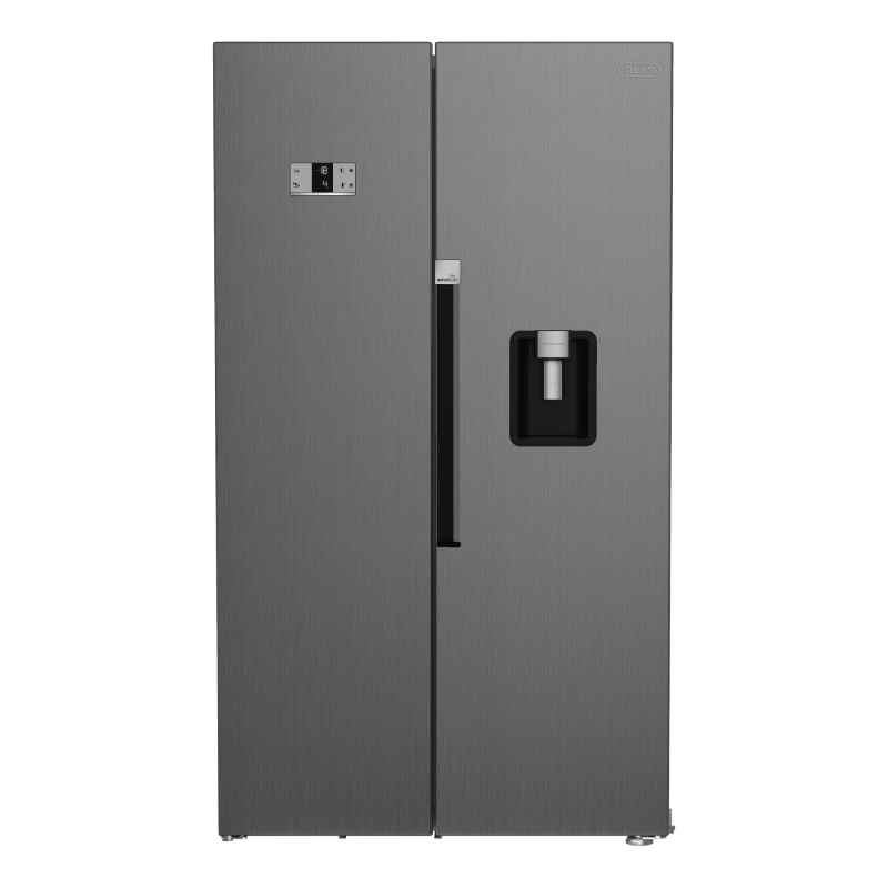 Defy 614L Naturelight Side by Side Fridge Freezer - DFF563 - Kloppers