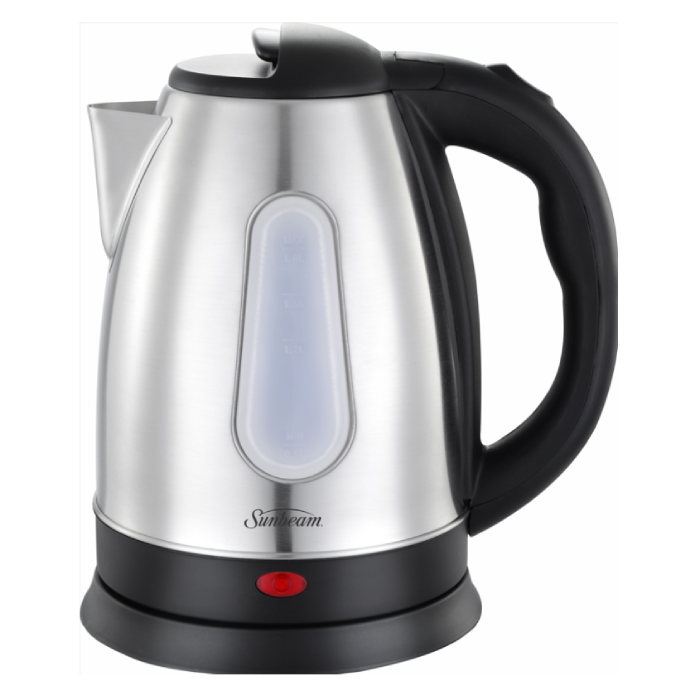 Kettle 1800W Electric S/Steel Cordless Sunbeam